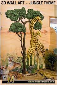 There are 4171 safari themed wall for sale on etsy, and they cost 26,91 $ on average. Giraffe 3d Wall Art Jungle Theme Bedrooms Safari Jungle Themed Wild Animals Jungle Animals Wild Safari B Jungle Bedroom Theme Mural Tropical Animal Mural