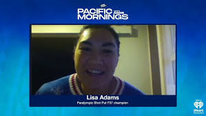 Paralympic shot put F37 champion Lisa Adams