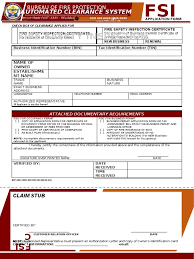 All students, faculty and staff are expected to assume reasonable responsibility for personal safety. Fire Safety Inspection Certificate For Business Application Form