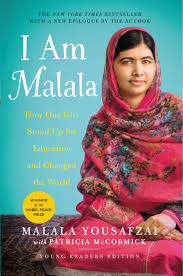 While she was still young, she received a death threat from the taliban for supporting girls. Amazon Com I Am Malala How One Girl Stood Up For Education And Changed The World Young Readers Edition 9780316327916 Yousafzai Malala Mccormick Patricia Books