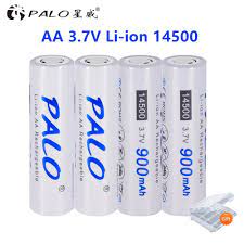 Vapcell, efest, sony and many more brands to choose from. Palo 14500 900mah 3 7v Li Ion Rechargeable Batteries Aa Battery Lithium Cell For Led Flashlight Headlamps Torch Mouse Buy From 6 On Joom E Commerce Platform