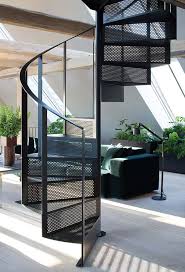 Escada Caracol Preta De Ferro Spiral Stairs Design Stairs Architecture Stairs Design