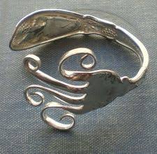 How To Heat Bend Silverware Into Jewelry Ehow Fork Jewelry Flatware Jewelry Spoon Jewelry