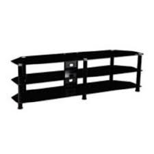 The jackson tv stand features barn doors with brushed black metal hardware, and has two shelves across the entire unit. Osc Designs Tv Stands Jackson Flat Panel Tv Stand From Impel Services