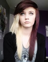 Emo bangs scene hair bangs emo scene hair emo girl hairstyles ponytail hairstyles cool hairstyles emo haircuts for girls scene hairstyles scene haircuts. 25 Amazing Two Tone Hair Styles Trendy Hair Color Ideas 2021 Hairstyles Weekly