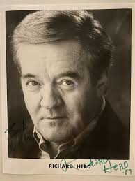 Star Trek Richard Herd signed photo
