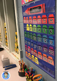 Crayons I Am So Getting This Calendar For My Crayon Theme Crayon Themed Classroom Preschool Classroom Themes Birthday Board Classroom