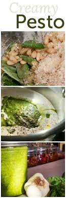 Creamy Homemade Pesto Recipe Homemade Pesto Homemade Pesto Sauce Creamy Pesto Sauce