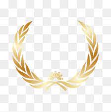 Golden Leaves Wreath Gold Leaf Garland Gold Vector Leaf Vector Rosette Vector Ring Vector Gold Leaf Transparent Background Clip Art