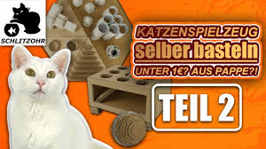 Ihre katze ist ihr bester kumpel?! Katzenspielzeug Selber Basteln Unter 1 Teil 2 2 Diy Katzenspielzeug Hacks Fummelbrett Youtube