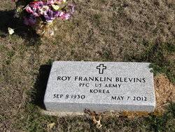 Roy Franklin Blevins (1930-2012)