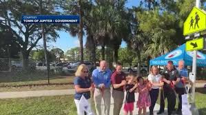 Jupiter completes 2 new crosswalks to boost student safety near schools.