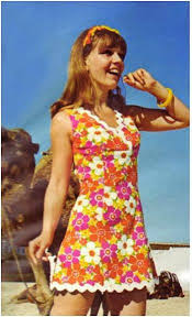 1960 S Fashion Love The Flower Material Sixties Fashion 1960s Fashion 1960 Fashion