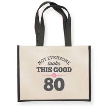 I've also included quotes and poems that may help 8. Handbags Shoulder Bags 80th Birthday Gift Bag Funny Keepsake For Women Novelty Ladies Female 80 Shopping Present Tote Idea Handmade Products
