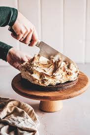 Chocolate Silk Tart With Coffee Meringue The Kate Tin In 2020 Coconut Chocolate Chip Cookies Sweet Desserts Chocolate Pastry