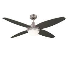 This tropically inspired ceiling fan coordinates with the latest trends in outdoor living. Westinghouse Lighting Canada Havana Ceiling Fan 2 Light 4 Blade Brushed Aluminum Lowe S Canada