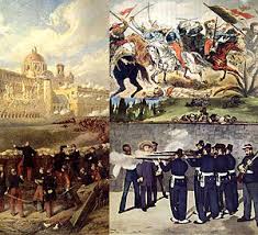 La guerra de los pasteles fue el primer conflicto bélico entre méxico y francia, y formalmente tuvo lugar entre el 16 de abril de 1838 y el 9 de marzo de 1839. Segunda Intervencion Francesa En Mexico Wikipedia La Enciclopedia Libre