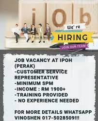 To apply for a vacancy, please create a unops jobs account. Job Vacancy In Ipoh