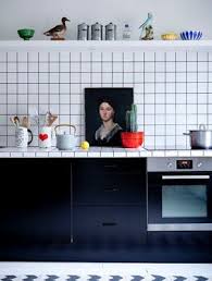 Cuisine Carrelage Blanc Joint Noir Julie Ansiau Via Nat Et Nature Deco D Interieur Bon Marche Interieur Maison Deco Maison