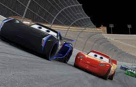 Looking for the best wallpapers? Wallpaper Cinema Disney Cars Race Speed Animated Film Animated Movie Cars 3 Lightning Mcqueen Jackson Storm Images For Desktop Section Filmy Download
