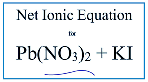 What do teachers say about pivot interactives? How To Write The Net Ionic Equation For Pb No3 2 Ki Kno3 Pbi2 Youtube
