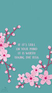 Sakura Cherry Blossom Iphone Wallpaper Lock Screen Panpins Wallpaper Iphone Quotes Quote Iphone Cherry Blossom Wallpaper