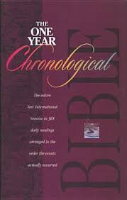 Read through the bible in the order the events occurred chronologically. Holy Bible The One Year Chronological Bible By Anonymous