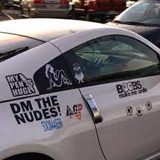 Unique funny bumper stickers featuring millions of original designs created and sold by independent artists. This Guys Car Stickers Trashy