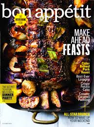 Please Cook Our October 2013 Cover Recipe Cooking Food Magazine Food