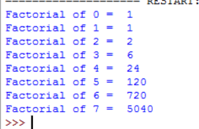 )) factorial = 1 # check if the number is negative, positive or zero if num < 0: 2 Ways Of Using Python Factorial With 5 Examples
