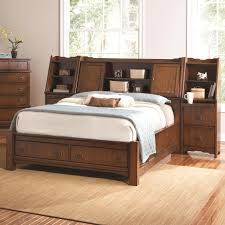 Fibreboard, foil bed frame with storage the 4 integrated drawers give you an extra storage space under the bed. 46 Beautiful Lovely Solid Wood Bedroom Set Ideas Headboard Storage King Storage Bed Bookcase Headboard King