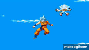 Supersonic warriors, and was developed by cavia and published by atari for the nintendo ds. Sonic The Hedgehog Vs Dragon Ball Z Sonic Shadow Silver Vs Goku Vegeta Trunks On Make A Gif