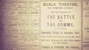 Why Was The Battle Of The Somme Film Bigger Than Star Wars Battle Of The Somme Somme Film Big