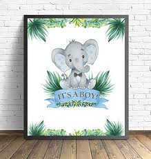 Shop items you love at overstock, with free shipping on everything* and easy returns. Elephant Prince Baby Shower Backdrop It S A Boy Elephant Baby Shower Background 5x6ft Blue Flowers Leaves Spring Theme Decorations Photography Background Photo Banner Vinyl Buy Online In Chile At Chile Desertcart Com Productid