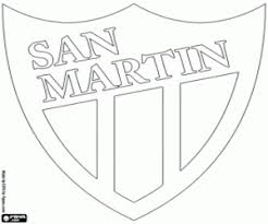 El atlético club san martín (acsm), conocido popularmente como «san martín de mendoza», «león del este» o «chacarero» es una institución deportiva de san martín, provincia de mendoza, argentina.actualmente participa del torneo regional federal amateur 2020, cuarta categoría del fútbol argentino. Logo Del San Martin Para Colorear Pintar E Imprimir
