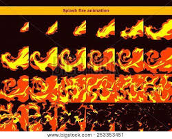 Cartoon animator provides the insert frames feature so that all the keys in a project, or every key of an object, can be moved once instead of dragging keys one by one. Fire Splash Explosion Vector Photo Free Trial Bigstock
