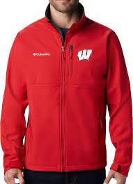 Columbia Men S Wisconsin Badgers Red Ascender Jacket Dick S Sporting Goods