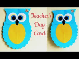 Choose from hundreds of templates, add photos and your own message. Diy Teacher S Day Card Handmade Card Making Idea Kids Project Ideas Cute Greeting Card C Teacher S Day Card Handmade Card Making For Kids Diy Teachers Day Card