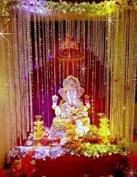 Top 81 Creative Ganpati Decoration Ideas For Home That You Should Try Ganpati Decoration At Home Decoration For Ganpati Ganapati Decoration