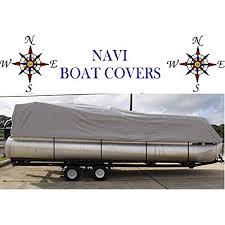 The stellex pontoon boat cover is available in a variety of sizes. Navi 26 28 Gray Marine Canvas Pontoon Boat Cover Walmart Com Walmart Com