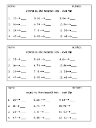 Rounding And Estimation Worksheets To The Nearest 10 Math School 3rd Grade Math Upper Elementary Math