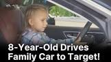 8-year-old drives to Target
