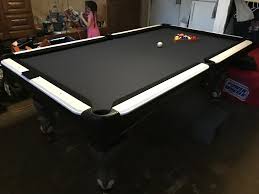 Refurbished Artisen Pool Table From The Ground Up And All Under 700 Basement Design Basement Decor Unfinished Basement