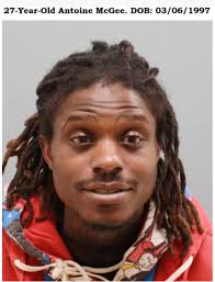 Arrest update: the victims have been identified as mother-son, Alberta  Ceazer (76) and Emanuel Ceazer (47). Antoine McGee (3-6-97) has been  arrested and charged for the shooting deaths of his grandmother and