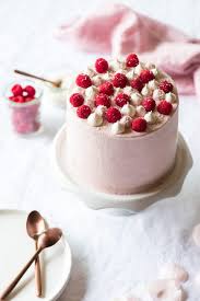 Layer Cake Framboise Noix De Coco Octobre Rose By Kitchenaid Lilie Bakery Receita Bolo Festa