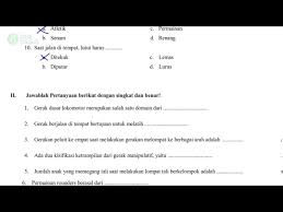 We did not find results for: Contoh Soal Pjok Kelas 8 Materi Atletik Jawabanku Id