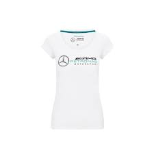 T Shirt Femme Logo Blanc Mercedes Amg F1 2020 Vetements T Shirts Magasiner Par Equipe Equipes De Formule 1 Mercedes Amg Topracingshop Fr