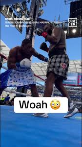 What a knockout 😱 Martin Bakole beats Jared Anderson by KO  #RiyadhSeasonCard