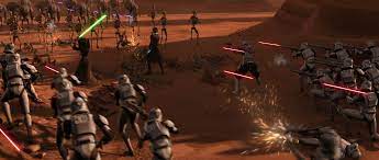 Second Battle Of Geonosis Clone Wars Battle Of Geonosis Star Wars Attack Of The Clones Star Wars Images