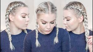 Braided hair tip either freshly wash your hair and wait until it's damp or use a spray bottle to mist your hair with lukewarm water. How To Dutch Braid Your Own Hair Step By Step For Complete Beginners Full Talk Through Youtube